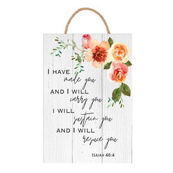 Image of Wood-N-Rope Sign I Will Rescue You 7×10