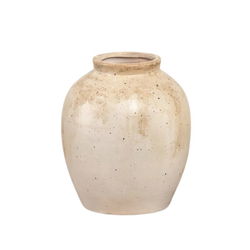 Image of Ivory Clay Vase