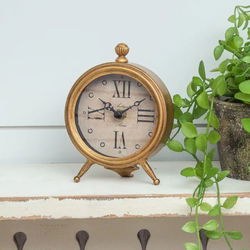 Image of Small Brass Desk Clock
