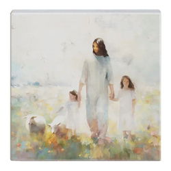 Image of Jesus Children Art – Small Talk Square