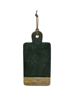 Image of Board Green Marble and Wood