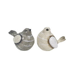 Image of 2 Asst Ceramic Birds