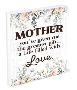 Image of Shelfie Sitter Life Filled With Love 4×5