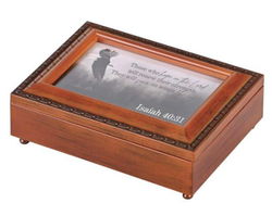 Image of Music Box Eagle Isaiah 40:31 – Eagles Wing