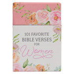 Image of 101 Favorite Bible Verses for Women Pink Floral Box of Blessings