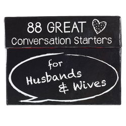 Image of 88 Conversation Starters for Husbands & Wives