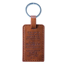 Image of Key Ring I Know the Plans  Jer. 29:11