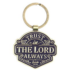 Image of Key Ring Trust in the Lord Always Isa. 26:4