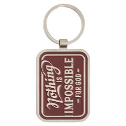 Image of Keychain Nothing is Impossible Lk. 1:37