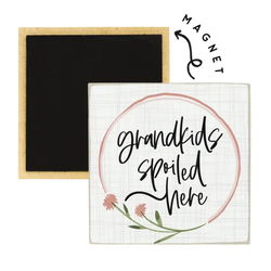 Image of Grandkids Spoiled – Square Magnets