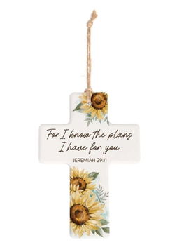 Image of Cross Orn For I Know The Plans