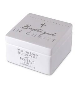 Image of Keepsake Box Baptized In Christ 3.25In