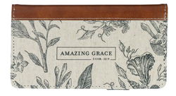 Image of Checkbook Wallet Amazing Grace 2 Cor. 12:9