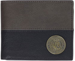 Image of Wallet Leather Black Lion Be Strong Josh. 1:9
