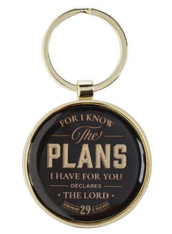 Image of Keychain I Know the Plans Jer. 29:11