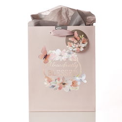 Image of Gift Bag MD Pink Abundantly Blessed Deut. 7:13