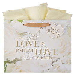 Image of Gift Bag LG Landscape Mr. & Mrs. Love 1 Cor. 13:4