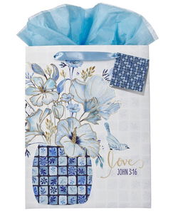 Image of Gift Bag LG Portrait Love John 3:16