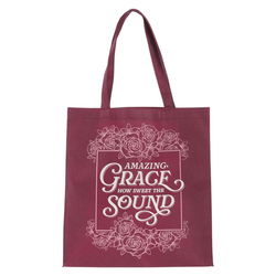 Image of Tote Burgundy Amazing Grace