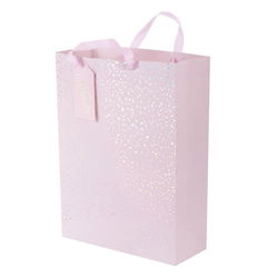 Image of Jumbo Gift Bag, Pink Spkle