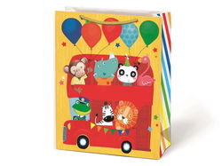 Image of Bday Bus Large Gift Bag