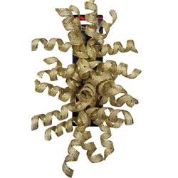 Image of Paper T. 2pk Angle Curly Swirl, Gold