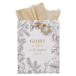 Image of Gift Bag MD Glory to God Luke 2:14
