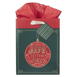 Image of Gift Bag MD Joy to the World Ornament