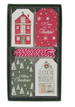 Image of Gift Tags 16pc Christmas Home