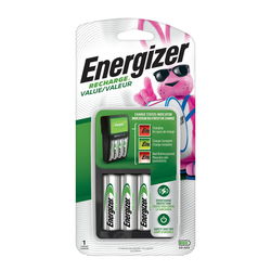Image of Energizer CHVCMWB-4 AC Charger w/ Batteries