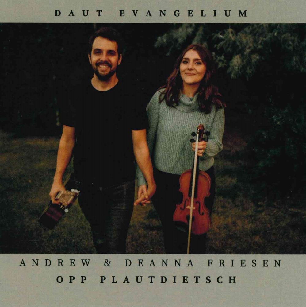 Image of Daut Evangelium CD – Andrew & Deanna Friesen 2023