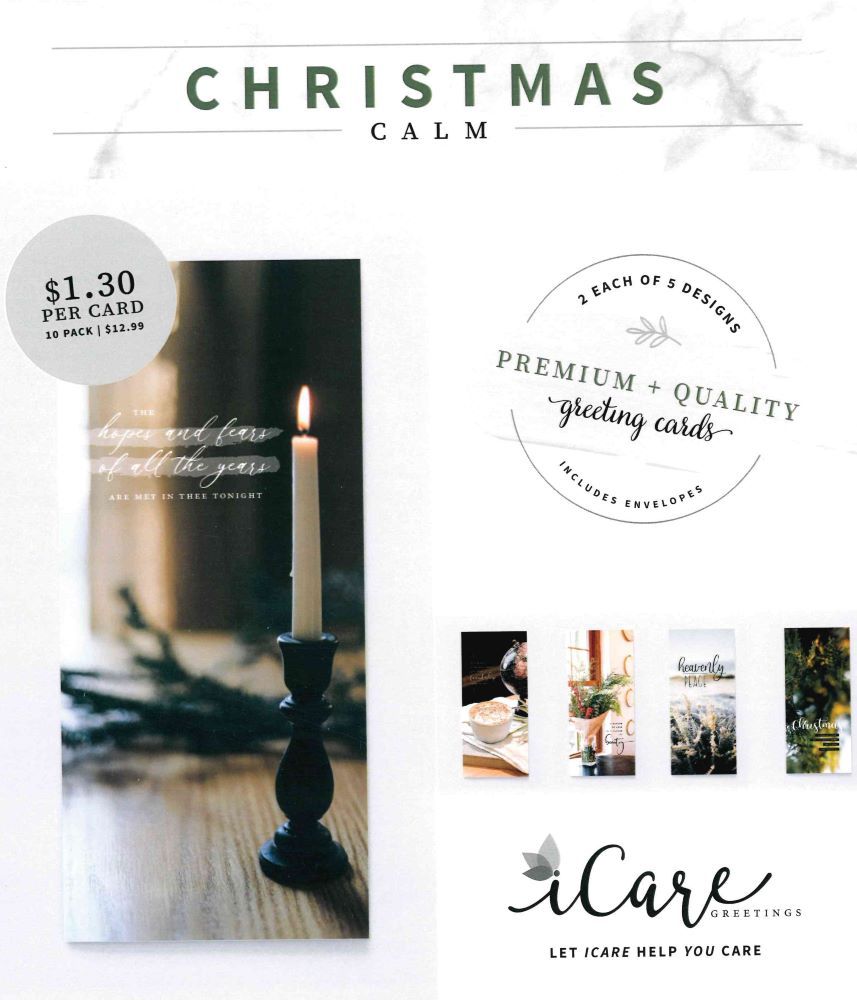 Image of ICare- Christmas Card Package Joyous