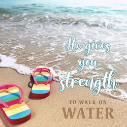 Image of Strength / Walk on Water Card