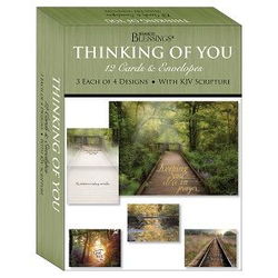 Image of Peaceful Paths Thinking of You – Boxed Greeting Cards