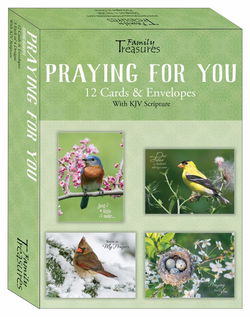 Image of Boxed Praying for You Cards – Songbirds