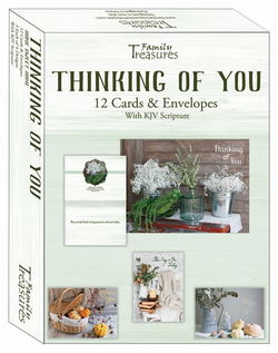 Image of Boxed Thinking of You Cards – Home Sweet Home