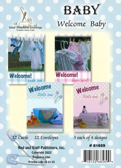 Image of Welcome Baby – Baby Cards