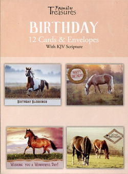 Image of Boxed Birthday Cards – Peaceful Meadows