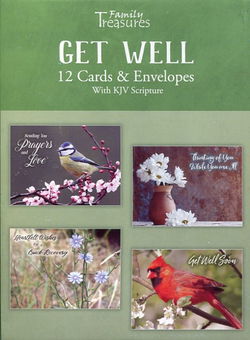 Image of Touch of Color Boxed Get Well Cards