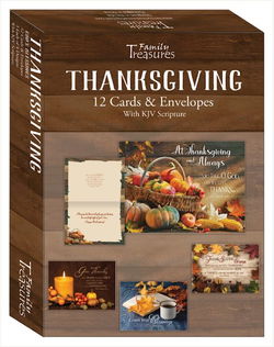 Image of Cards Boxed Thanksgiving God’s Blessings