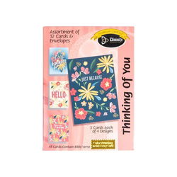 Image of Boxed Cards: Thinking of You-Multi Floral