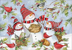 Image of Jolly Snowmen Boxed Christmas Cards