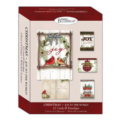 Image of Joy to the World, Box of 12 Assorted Christmas Cards