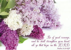 Image of Boxed Encouragement Cards – Lilacs