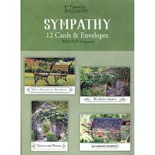 Image of Garden Blooms Sympathy Boxed Greeting Cards