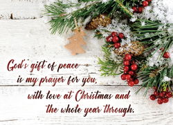 Image of Winter Garland Boxed Christmas Cards 12 pk.