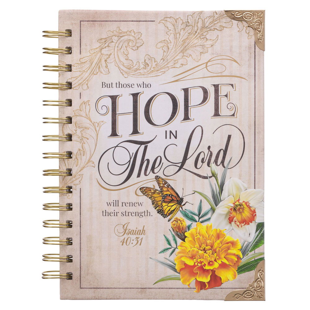 Image of Hope in the LORD Large Wirebound Journal