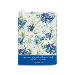 Image of Zippered Journal: Watercolor Flower Love