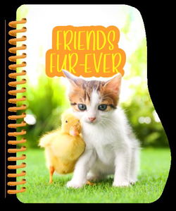 Image of Friends Fur-Ever Shaped Notebook