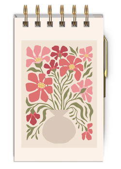 Image of Notepad Spiral/Pen Camellia 7